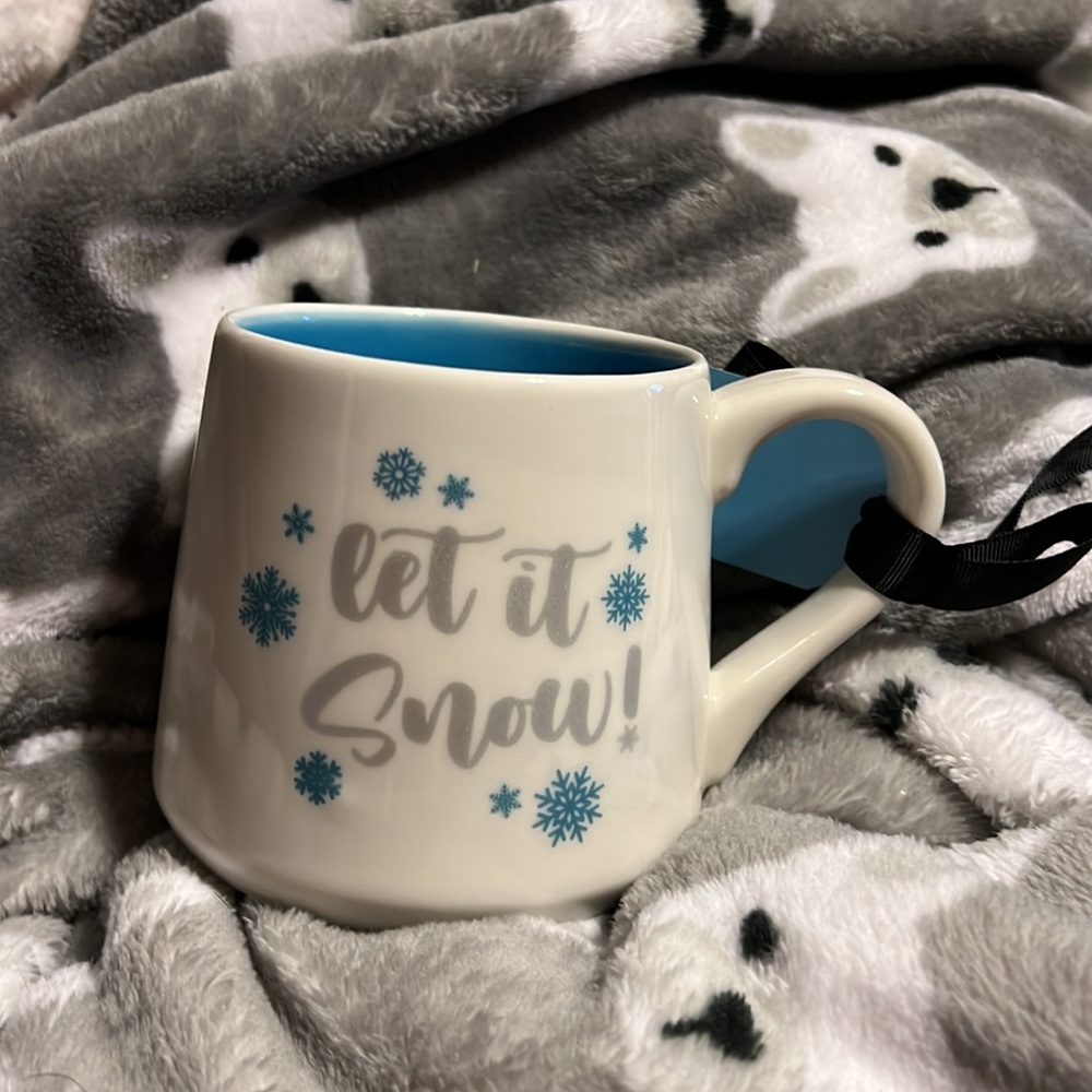 NWT COLLECTION XIIX Let It Snow Holiday Mug